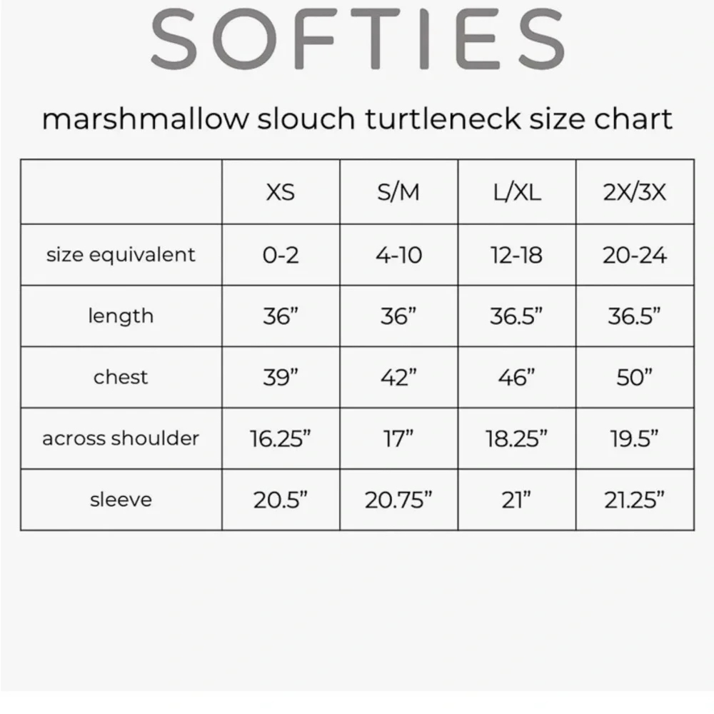 SOFTIES Lounger Marshmallow Soft Slouch Turtleneck Long Sleeve Blue Women S/M - Picture 13 of 13